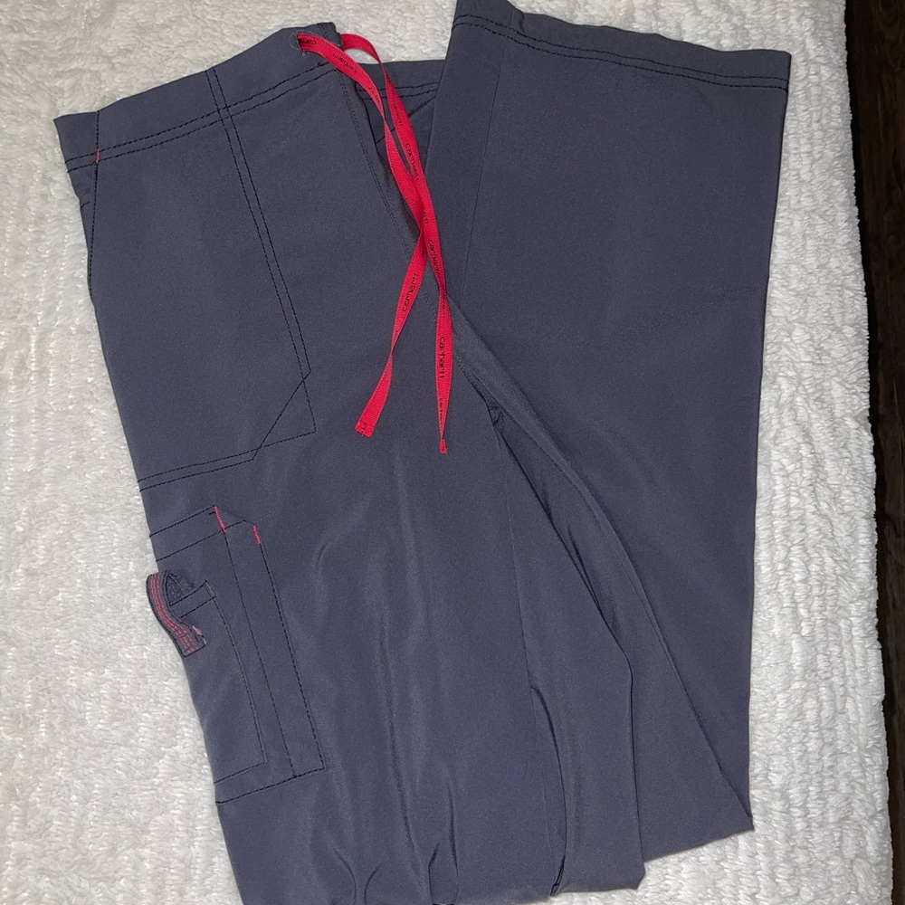 Carhartt Scrub Pants, Medium Tall, Grey, Smoke free home